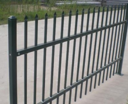 溫州A型雙橫欄鋅鋼圍